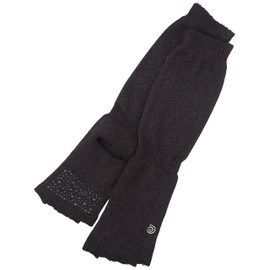 Thuria Caldogetta Yoga Socks, Five Finger Type, Anti-Slip, Moisture Absorption, Heat Generating, ashgray