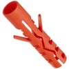 Mungo Wall Plugs, Nylon, 14 x 70 mm Orange Pack