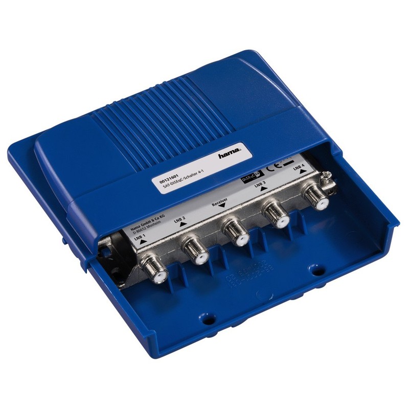 Hama Satellite DiSEqC Switch 00121601 4–1