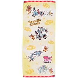 Marushin Tom & Jerry Face Towel Together Forever 4105022100 Approx. 13.4 x 31.5 inches (34 x 80 cm)