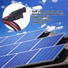2pcs 12AWG 4mm² Solar Panel Extension Cable Black Red Solar