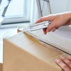Cortador de Cajas Retráctil de Acero Inoxidable, Cuchillo Multiusos, Cuchillo