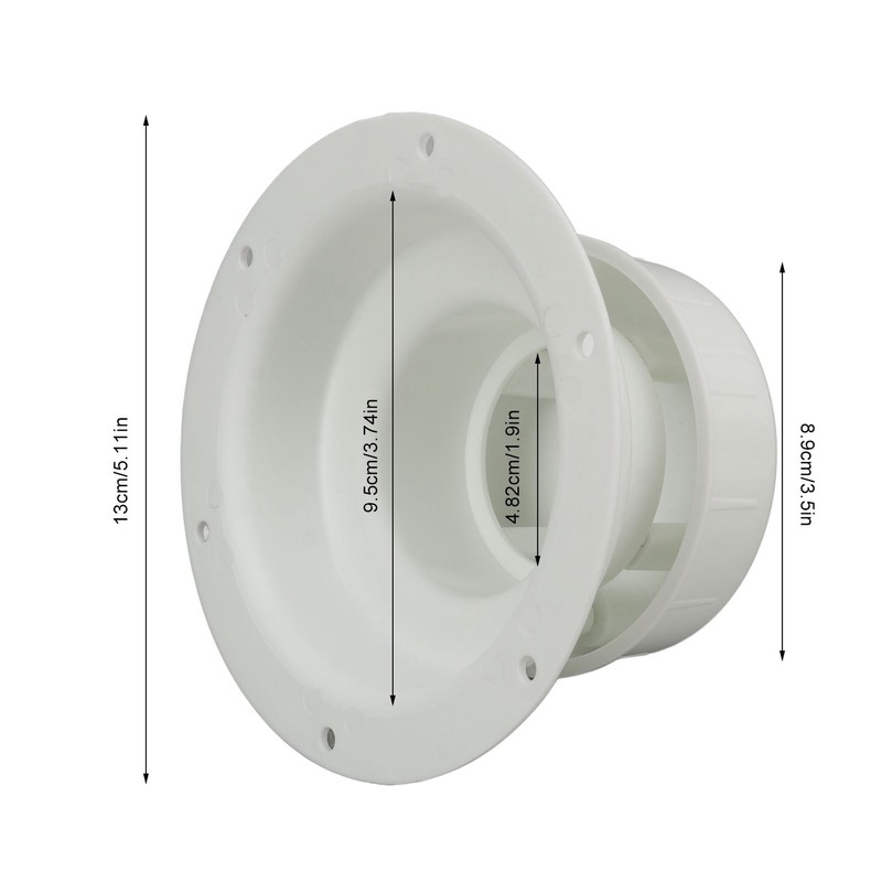 2PCS RV Plumbing Vent Caps Prevent Leaks Camper Roof Sewer