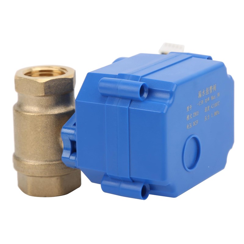 Fafeicy AC100-240V Water Leak Sensor, 1-Valve 2-Way Sensor, House Leak