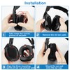 Geekria Sport Cooling-Gel Replacement Ear Pads for Astro A50 Gen