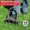 Fologtoo Lawn Aerator Spike Aerating Tool, 43.3" Pre-Assembled Aerator Lawn