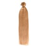 150 x 0.5g x 60 cm Indian Remy Human Hair Weave 100% Human Hair U-tip Extensions Extensions/with Accessories dark blonde