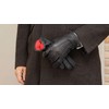 Pearlwood Luke Leather Gloves - Black - m
