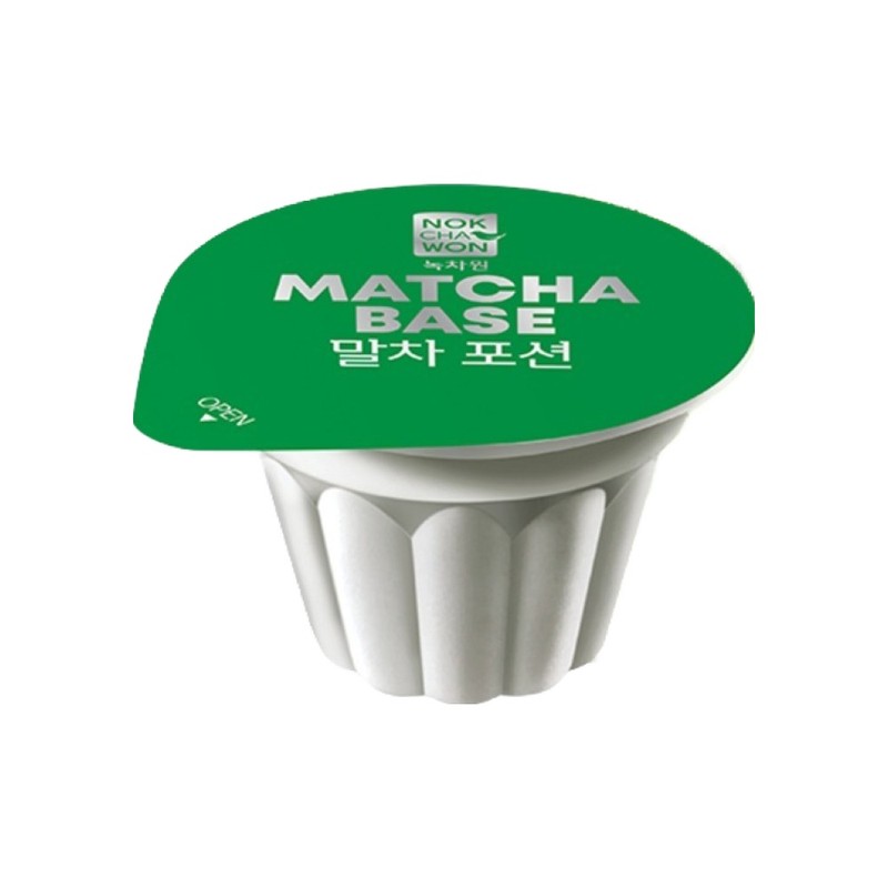 녹차원 말차 포션, 25g, 10개 Nokchawon Matcha Portion, 25g, 10