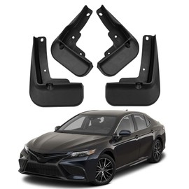 JLBMMLY Mud Flaps Compatible with 2025 Camry SE XSE Sport Accessories 2018-2024 All Weather Fender Guard Mudguards Sediment Protection No Need to Drill Holes