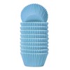 Xlloest Cupcake Liners Light Blue Baking Cups Muffin Paper Standard,