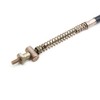 uxcell Universal 1.35M Length Plastic Coate Front Brake Cable Wire