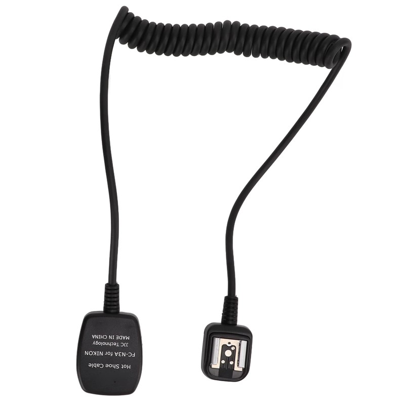 Camera Flash Speedlite Cord, 1.3m TTL Flash Cable Long Service