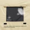 MASTERCANOPY Wind Screen Side Panel with Window for 12x12 Escape