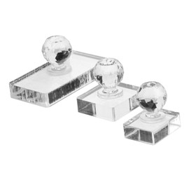 Baluue 5-in-1 Eyeshadow Pressing Kit Blusher Pressing Stamp Highlighter Stamper Powder Stamper