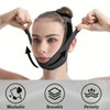 ZOPJUMA Reusable Chin Strap, V-shaped Chin Face Tightening Band, Face