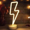 NEON LIGHTNING LAMP GREAT FOR ANY ROOM DECORATIVE NIGHT LIGHT DECOR