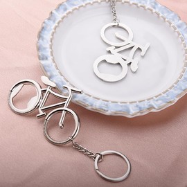 Bicycle Bottle Opener Keychain Bike Keychains for Men Women Bicycle Keychain Charms for Car Key Bottle Openers for Seniors Papa Dad Christmas Birthday Gifts for Bike Lovers Gift Bottle Opener 2 Pcs