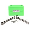OEMTOOLS 23700 18Pc CrMo Impact Nut and Bolt Extractor Kit,