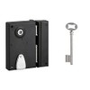 Vertical Deadbolt Lock 1/2 T Tirard Black Straight Section 7