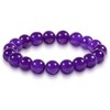 Chakra Heilung Armband 10mm natÃ¼rlichen Amethyst Perlen Armband fÃ¼r Frauen