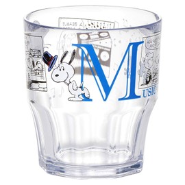 OSK C-7 Snoopy Peanut Plastic Cup for Kids (Stackable Available) 10.1 fl oz (300 ml), Made in Japan