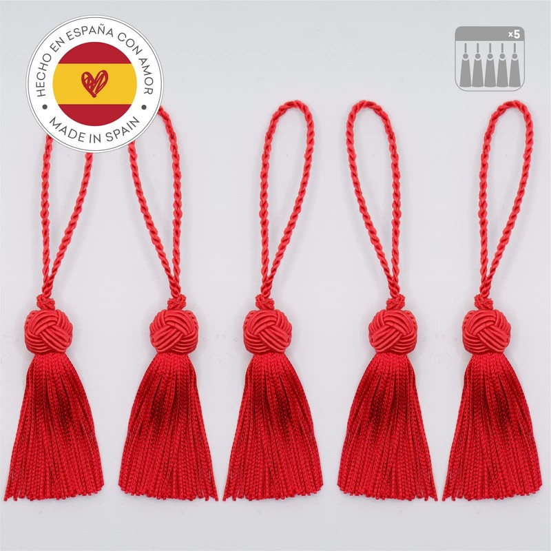 TEXTEX = Turk's Head Cuquillo Tassel. 5cm Long. 100% Rayon.