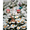 Monarch Abode 19046 Pure Copper Hummingbird Feeder