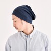 CHARM Mens Slouch Beanie Hat - Womens Organic Cotton Hipster