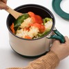 Foldable Electric Pot Portable Prevent Sticking Rapid Heating Multifunctional Cooker