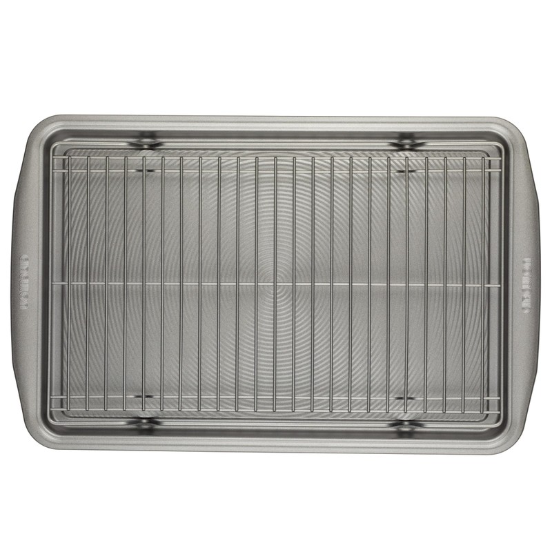 Circulon Bakeware Baking Sheet/Cookie Pan and Cooling Rack Set, 3