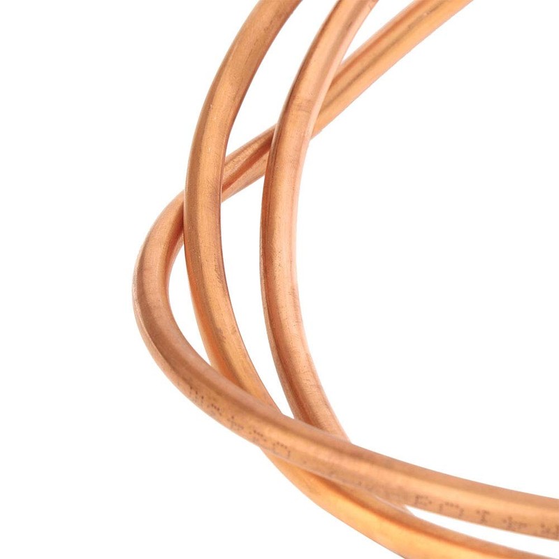 Copper Tube, 2 m Length C1100 T2 Copper Tube Soft