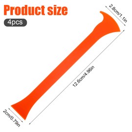 4pcs Vinyl Wrap Tool Kit, Car Wrapping Tools Window Tint Film Tool Kit PPF Wrap Tool Kit Single-Axe Vinyl Wrap Tool for Car Wrapping (Green, Orange)