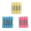 100PCS Heat Shrink Butt Connectors Solder Seal Terminals, Insulated Waterproof