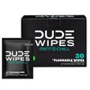 DUDE Wipes On-The-Go Flushable Wipes - 1 Pack, 30 Count