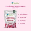 Wellthy Colágeno Hidrolizado Vitamina Magnesio Marino 360g Sabor Fresa Sugar