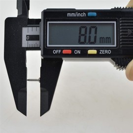 304 Stainless Steel Phillips Flat Head Sheet Metal Screws Self-Tapping Screws (100, M1.7X8mm)