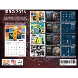 ISRO Indian Space Calendar 2026