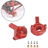 ZIJOT SCX24 Front Steering Knuckles for 1/24 RC Crawler Axial