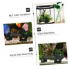 Sosoport Fish Tank Ornaments Underwater Bridge Craft Fish Tank Decor