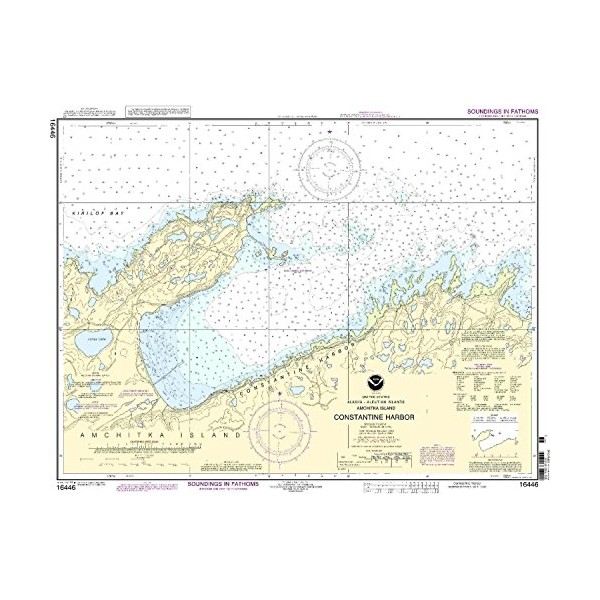 NOAA 16446-Rat Island - Constantine Harbor, Amchitka Island
