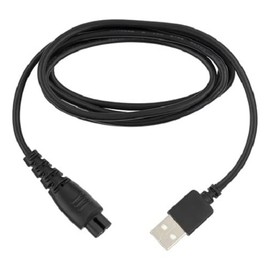 Remington USB Charging Cable for Models PF7200, PF7300, PF7320, PF7400, PR1235, PR1237, PR1320, PR1335, PR1337, XT-100, R-305, R-450s, R-460d, R-600, R-4100, R-4110, R-4130, R-4135, R-4150, R-4155