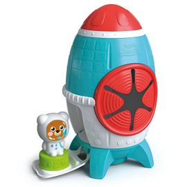 Clementoni 17806 Sensory Rocket Clemmy Building Blocks, Colourful Soft Block Set, Soft Motor Skills Toy, Baby Toy for Grasping & Bitting, for Toddlers from 6 M