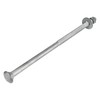 1/2" x 12" (25 Pack) Galvanized Carriage Bolt Kit, Hot