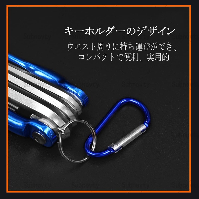 Hex Lobe Wrench Set Hex Socket Wrench 8 in 1