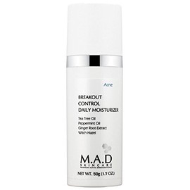M.A.D Skincare M.A.D. SkinCare. Breakout Control Daily Moisturizer, humectante de uso diario antiacné. 50 ml
