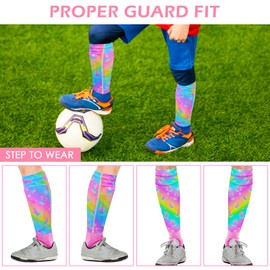 Shin Guards Soccer Kids Girls Youth, Shin Pads Shin Guard Protection Kids Girls Toddler, Soccer Shin Guards Sleeves for Kids 2-7 Years Old Girls Toddlers, Soccer Equipment for Football Games