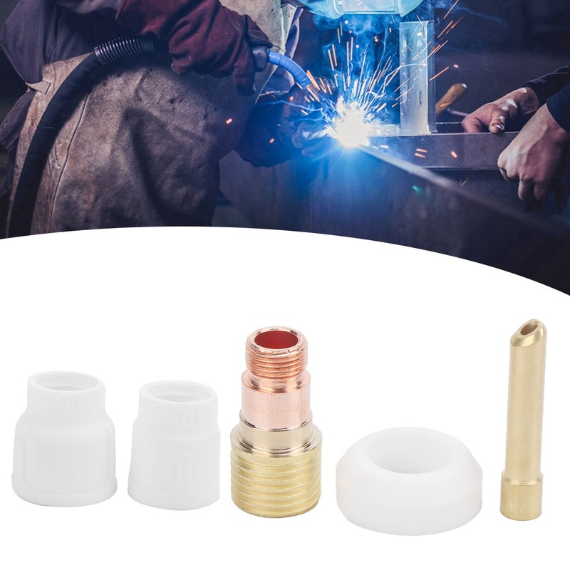 Ceramic Welding Cup​​​ Set White 10# 12# Nozzle for Argon