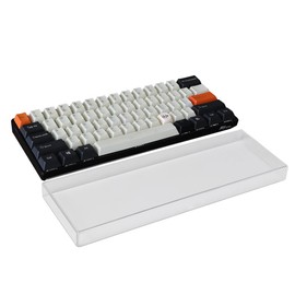 Acrylic Keyboard Dust Cover,68 Keys Transparent Mechanical Keyboard Protective Cover,Compatible with Computer Gaming Keyboards (12.28''x4.02''x0.87'')