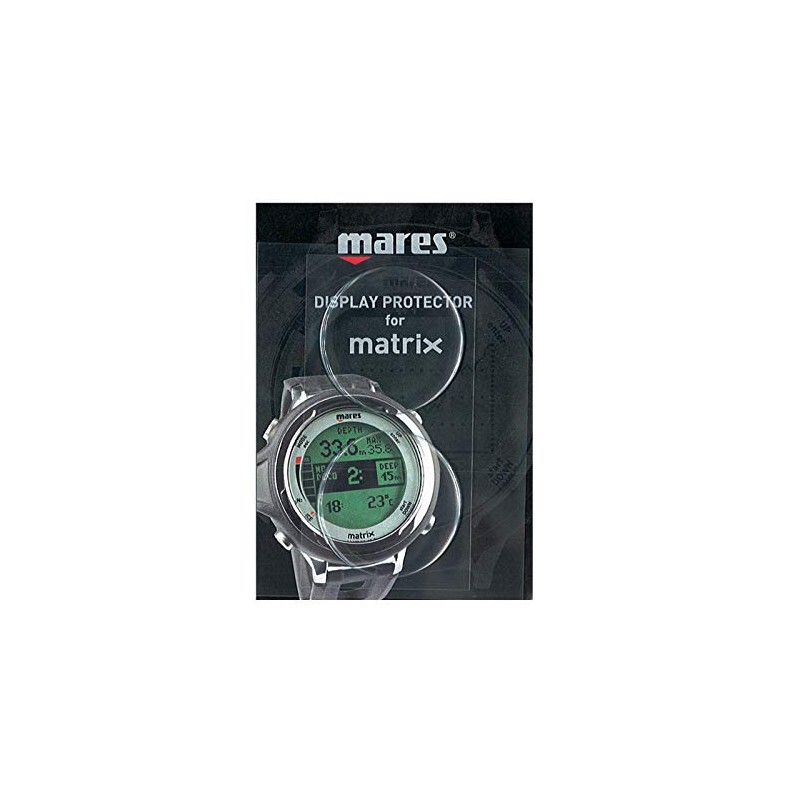 Mares Matrix Smart Screen Protector Clear, One Size, Pack fo
